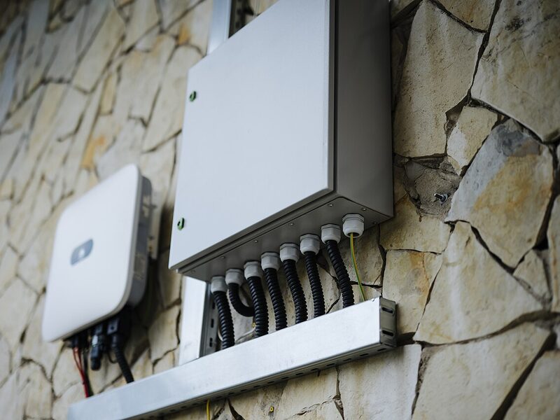 Outdoor PV Combiner Box with Cable Glands, Wall-Mount