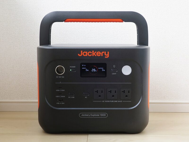 1,002 Wh Portable Power Station, 1,000 W, 3 x NEMA 5-15
